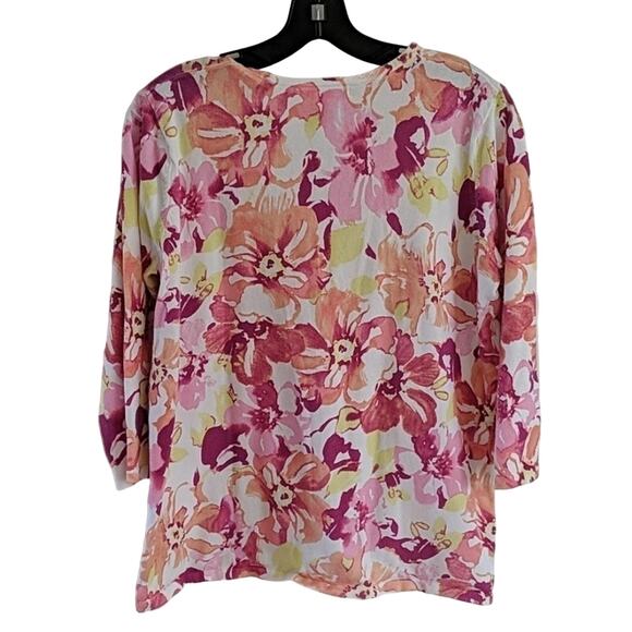 EUC Sarah Spencer Floral Cardigan - Picture 4 of 4